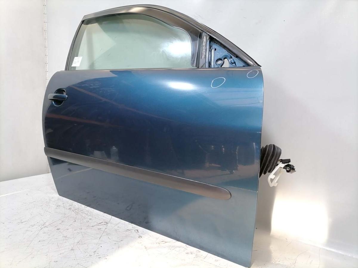 Seat Ibiza 6L original T&uuml;r rechts LS5Y Azur Mar Metallic 3-T&uuml;rer Bj.2007